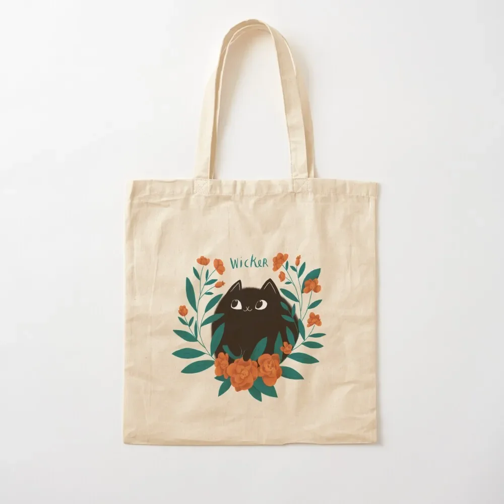 

Wicker the cat Tote Bag Shopper bag tote bag men tote custom