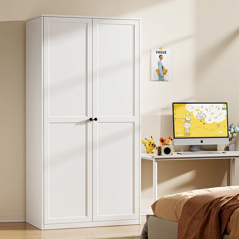 Steel wardrobe household bedroom simple large capacity clothing storage cabinet small apartment simple assembly wardrobe