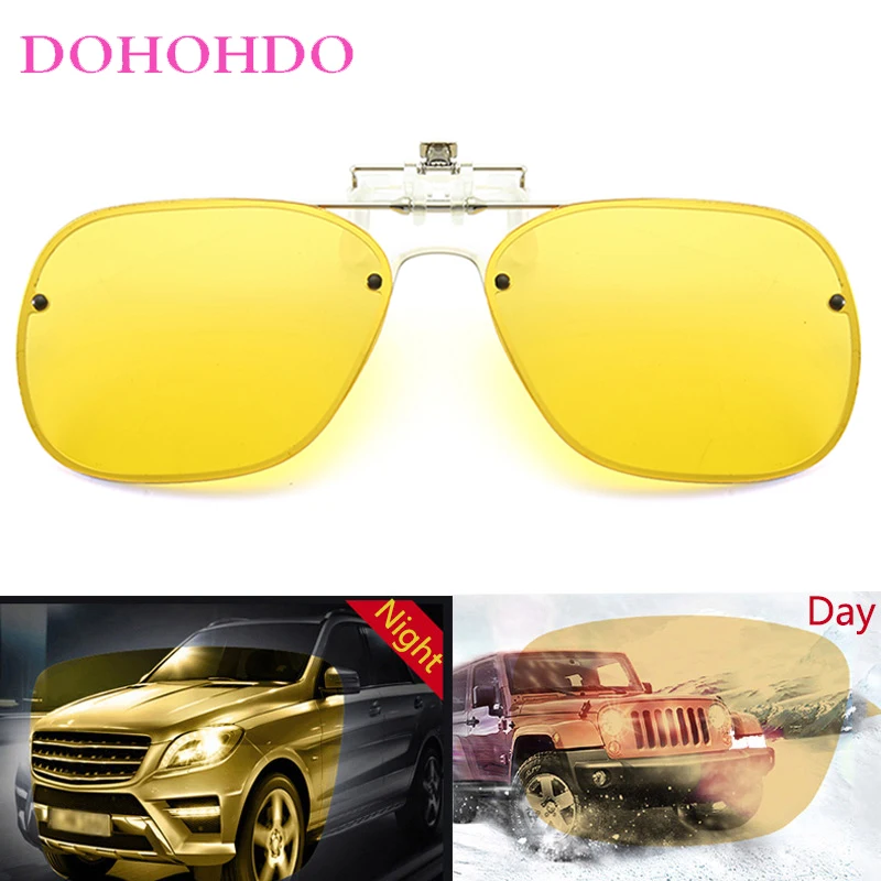 

Outdoor Sports Polarized Driving Clip-On Sunglasses Man Luxury Designer Night Vision Anti-Glare Polarized Goggles Woman UV400