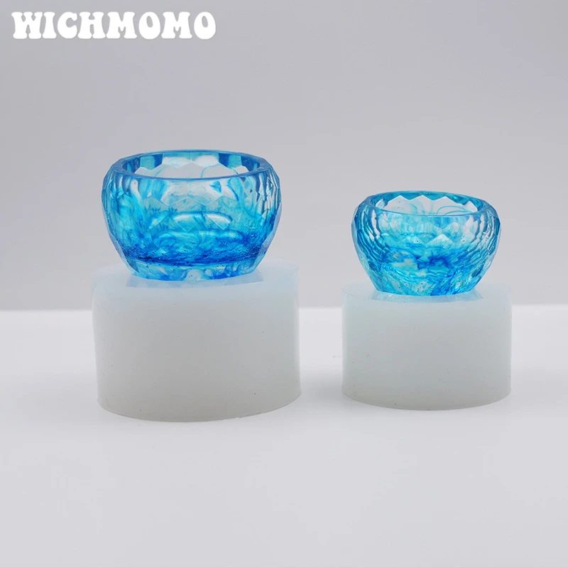 

2021 New 1PCS/bag Cup Bowl Craft DIY Transparent UV Resin Liquid Silicone Combination Molds for DIY Making Finding Accessories