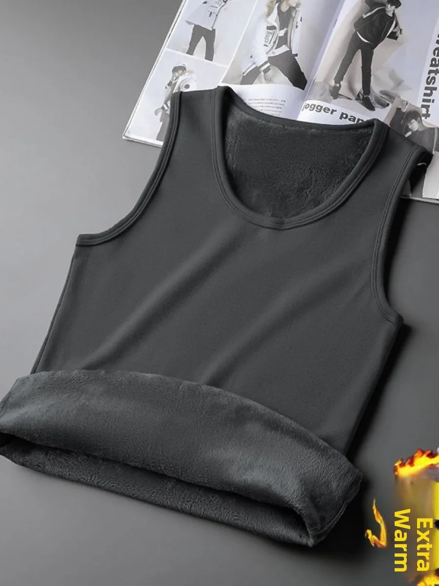 

Термовест Thiened Fce для мужчин, зимний, облегающий, с круглым вырезом, базовый слой, термобелье