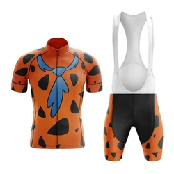 Cartoon Cycling Jersey Sets 2023 Mens Cycling Clothing Breathable Summer MTB Bike Suit Bicycle Bike Clothes Ropa Ciclismo Hombre