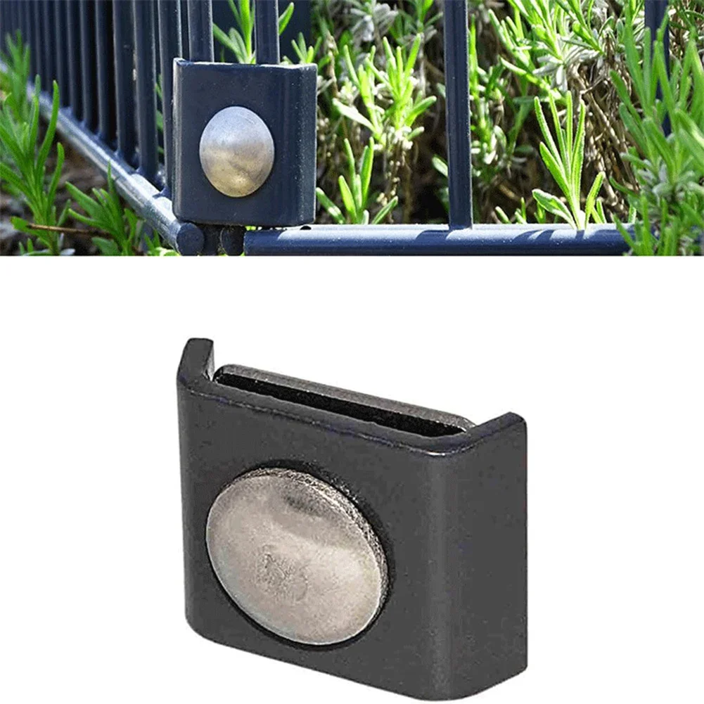 

10PCS Fence Corner Connector Fence Pole Fixing Bracket Grid Pad Mounting Bracket Grid Pad Mounting Kit Garden Hardware