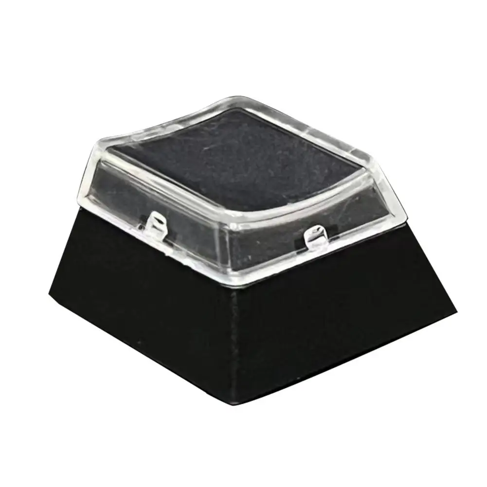 1Pcs Transparent Black Keycaps Double-layer Keycaps Clips Removable Keycap Custom Paper Relegendable Switch Mx A2T1