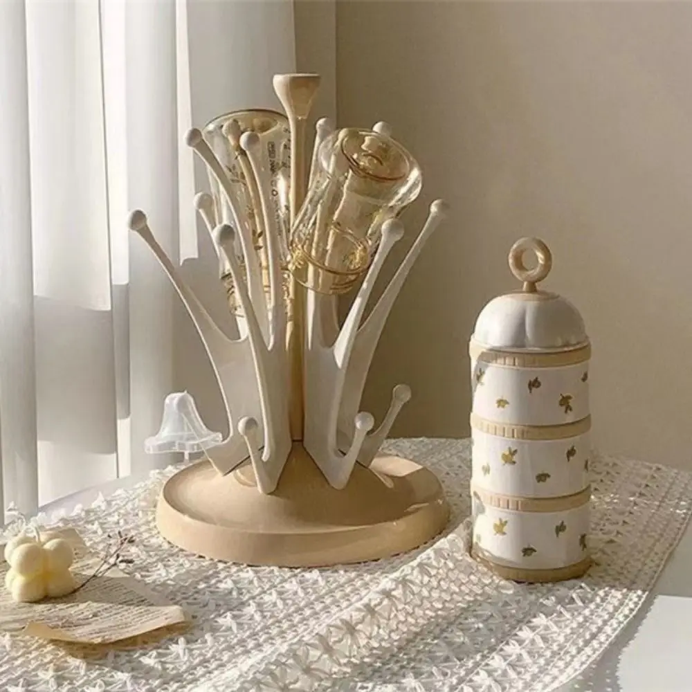 

Симпатичная форма, 3-слойная коробка для детского сухого молока, контейнер для закусок с мультяшным медведем и тюльпаном, отделение без проливания, резервуар для детской еды, закуски