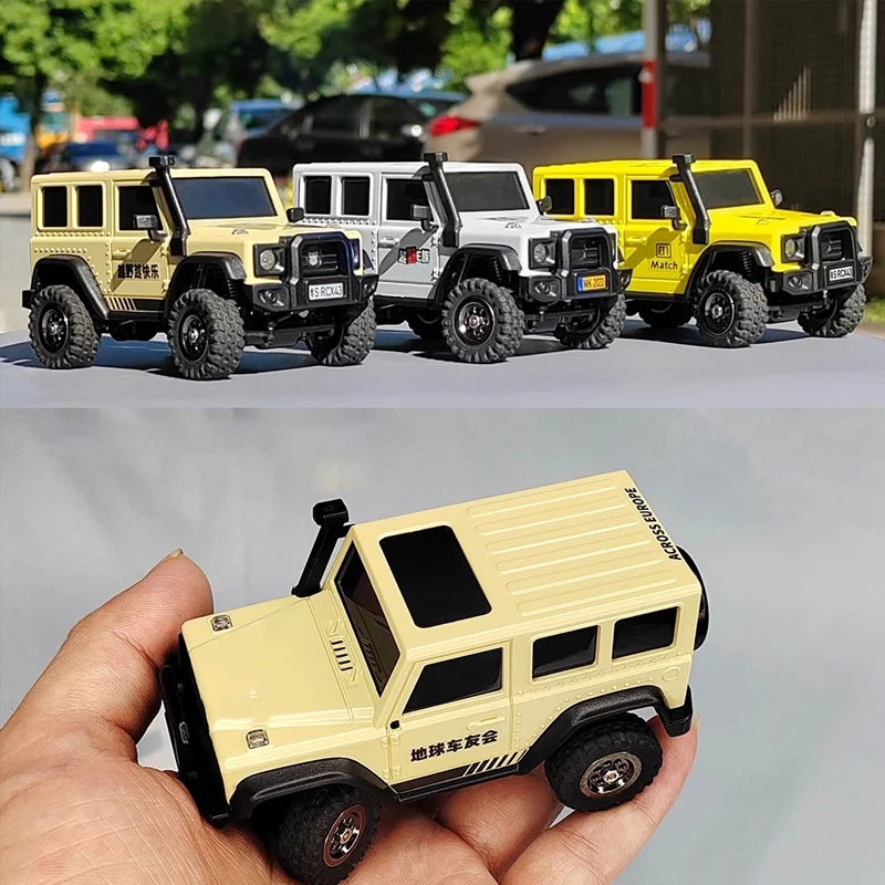 LDARC Redian X43 Miniatura Fuoristrada RC Auto da Arrampicata Modello di Controllo Remoto Giocattolo 1/43 Bilancia Simulazione Veicolo a Quattro Ruote motrici