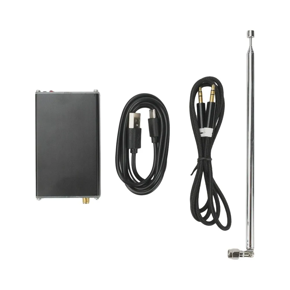 Adjustable 76-108MHz For FM Transmitter 0.5W With Digital Display TypeC-Powered Audio Signal Generator For Radio Testing