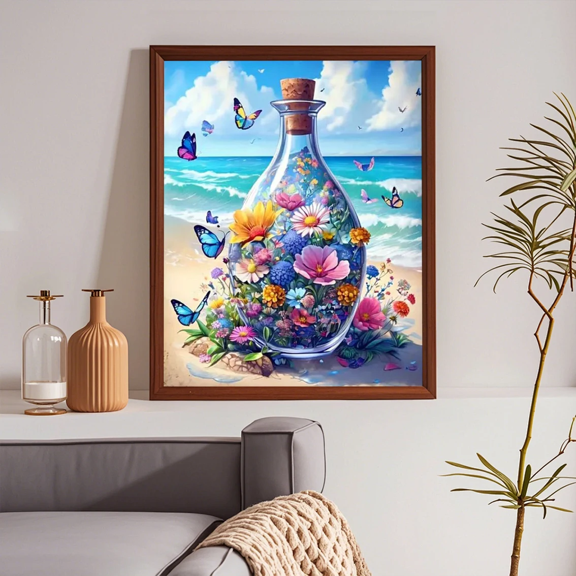 GATYZTORY Painting By Numbers Modern Color Markers Canvases For Paint With Frame Still Life Home Decor Number Painting Acrylic