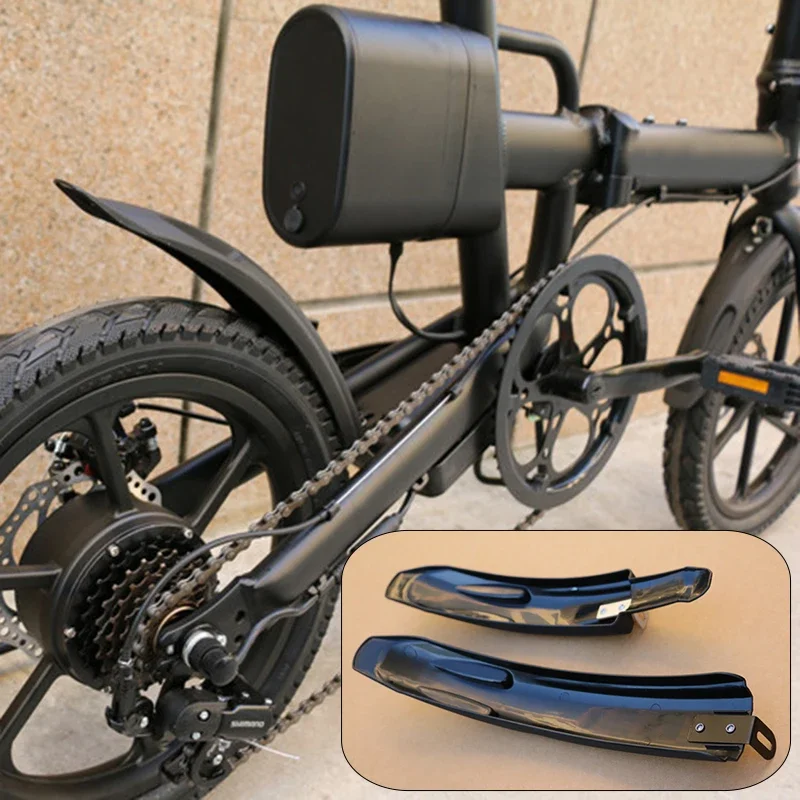 1 Pair 14-18Inch Bike Tough Mudguard Bicycle Electric Extension Scooter Mudguard For Motorcycle E-bike Parts - view 5