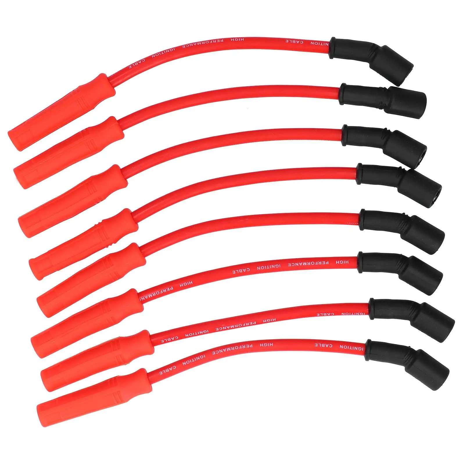 

ignition spark plug wire ignition coil wire 0.4in Spark Plug Wires Ultra-Low Resistance Fit for Chevrolet