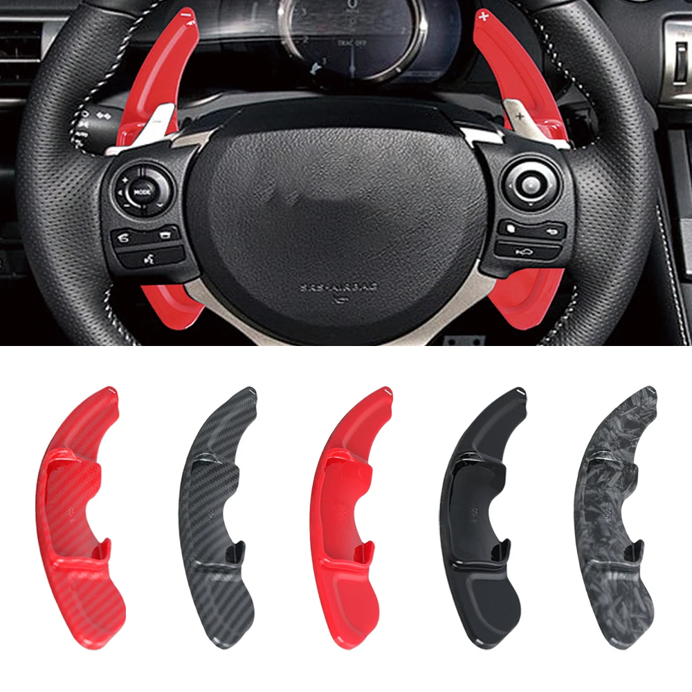 For Lexus IS NX RC RCF 2013-2016 Styling Automotive Steering Wheel Rear Shift Paddle Car Shift Equipment Semi Automatic Clutch