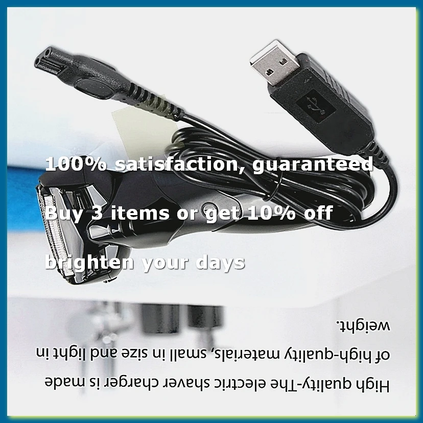 Charger for Shaver,15V USB Charger Charging Cable Power Cord for for QP6520 QP6510