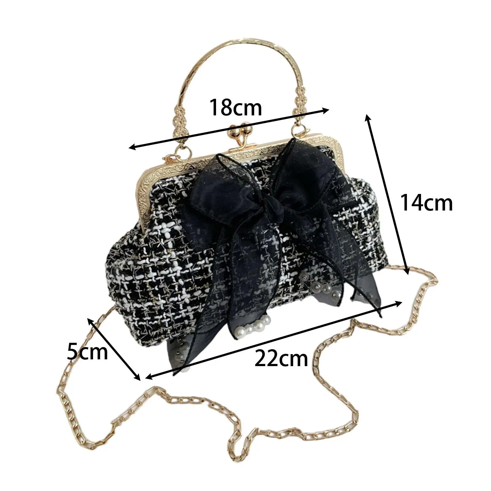 Clutch Purses Chic Casual Buckle Closure Women Clutch Bag Evening Bag Handbag for Party Travel Bride Events Birthday Gift image 6