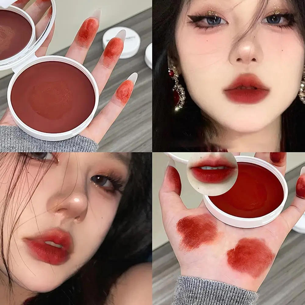 Fard à lèvres et joues, couleur rouge de qualité supérieure, améliore la Texture de purée de pommes de terre douce, fard à joues hautement pigmenté, maquillage, rouge à lèvres, nouveau