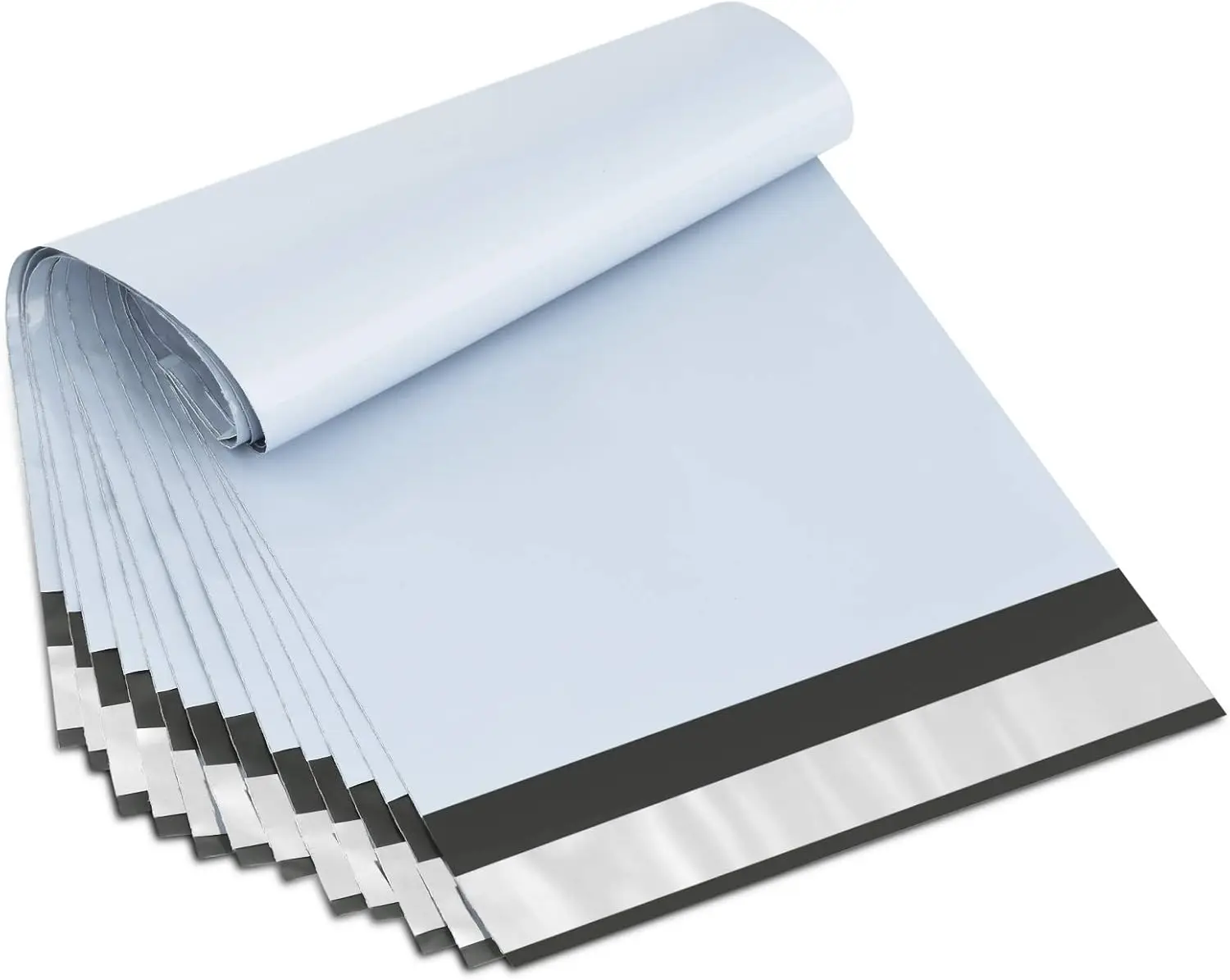 

6x9 Inch White Poly Mailers 200 Pack Self Seal Waterproof Tear Proof Shipping Envelopes for Jewelry Small Business