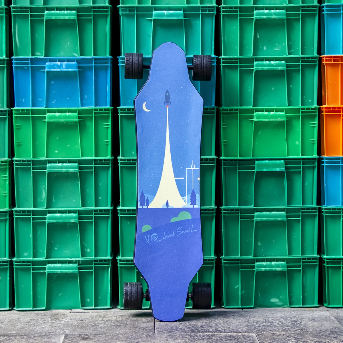 Elektrisches Skateboard mit Fernbedienungsset Diy Amazon Service Longboard Dual Motor Offroad für Drop Shipping