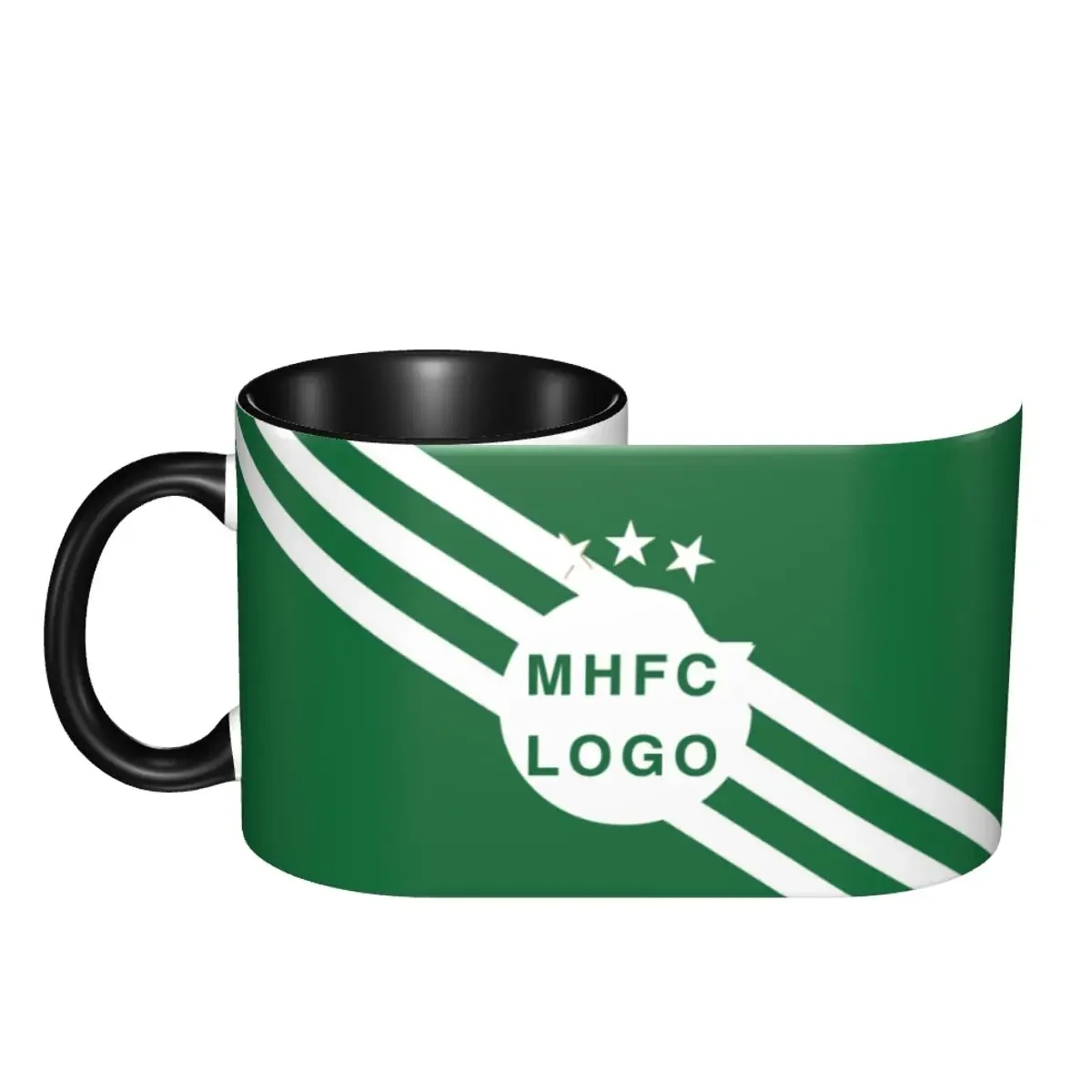 이스라엘 F.C MHFC 챔피언 11 OZ 세라믹 커피 머그잔, 손잡이가 있는 찻잔, 코코아 우유 시리얼 음료 머그잔