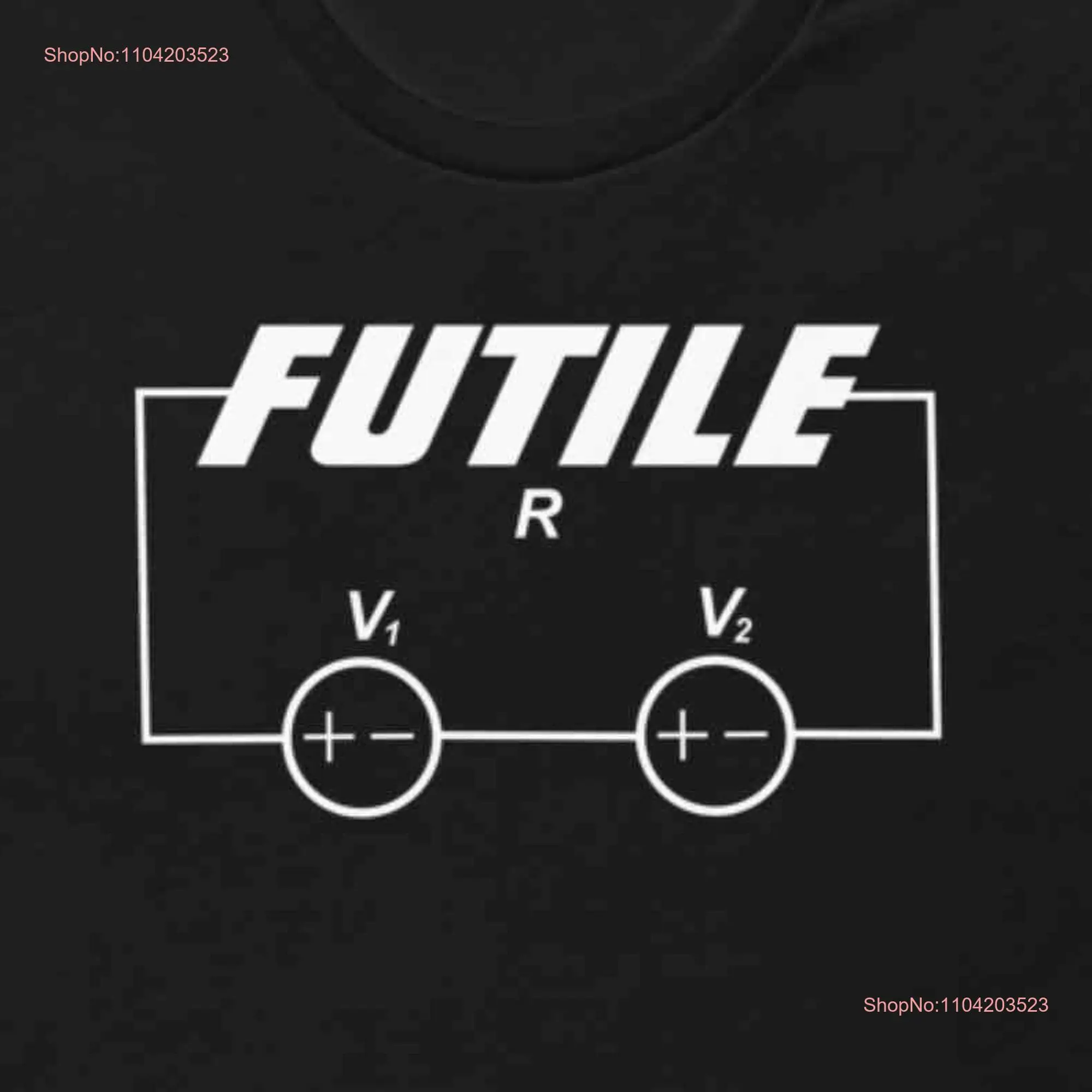 Futility is diagramatic  T Shirt long or short sleeves