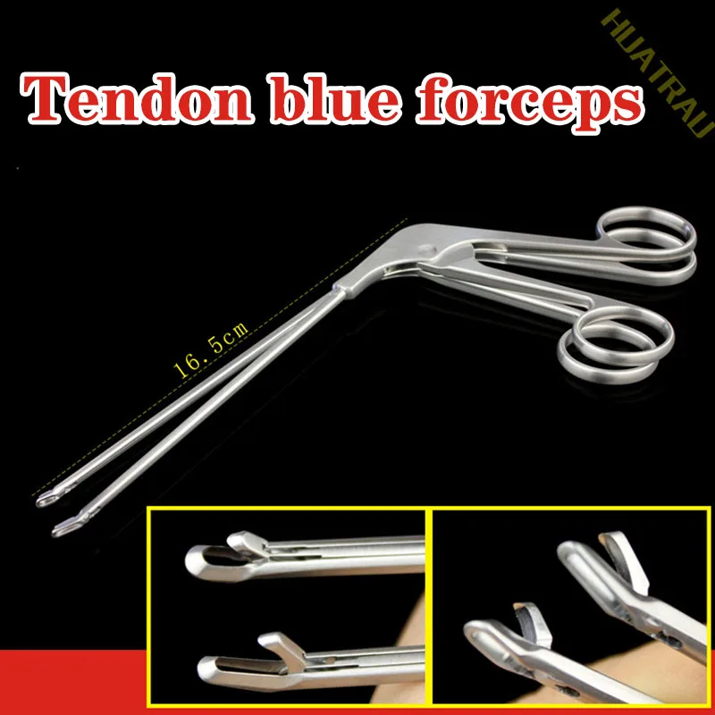 Tendon blue forceps arthroscopic biting forceps orthopedic instruments medical sports medicine meniscus tissue removal scissors