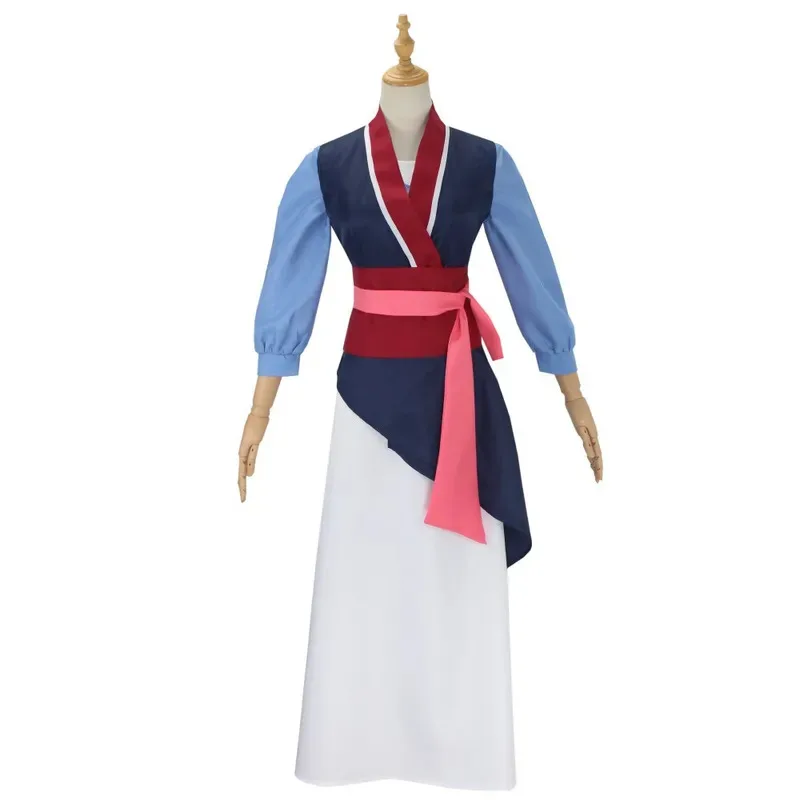 Anime Hua Mulan Costume Costume Mulan the Heroine Dress Women Mushu Dragon Halloween Stage Teen Mulan Cosplay Carnival Costumes