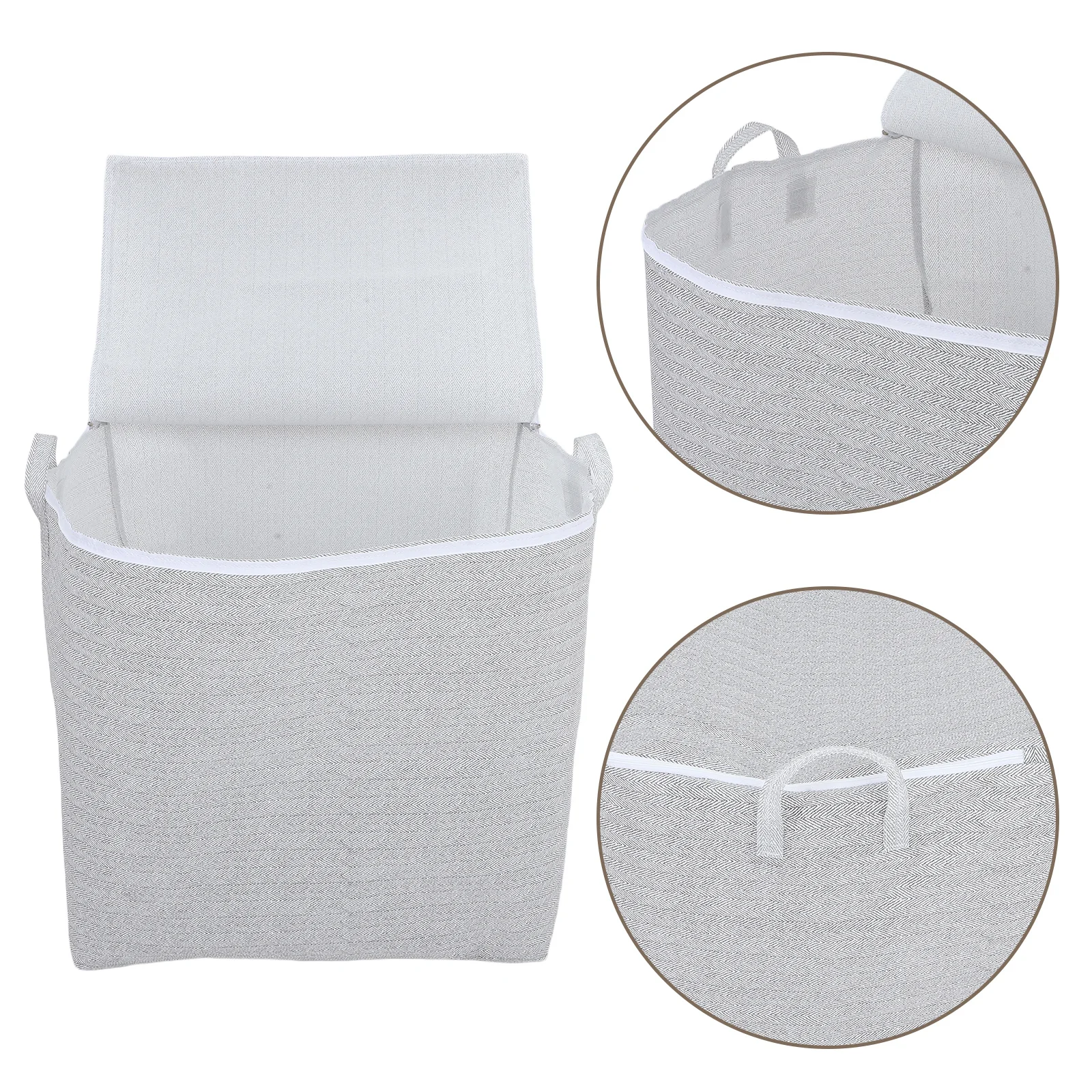 

Large Capacity Clothing Storage Bag 56x45x56cm Blanket Quilt ganizer Zipper Travel Moving Bedding Closet Container