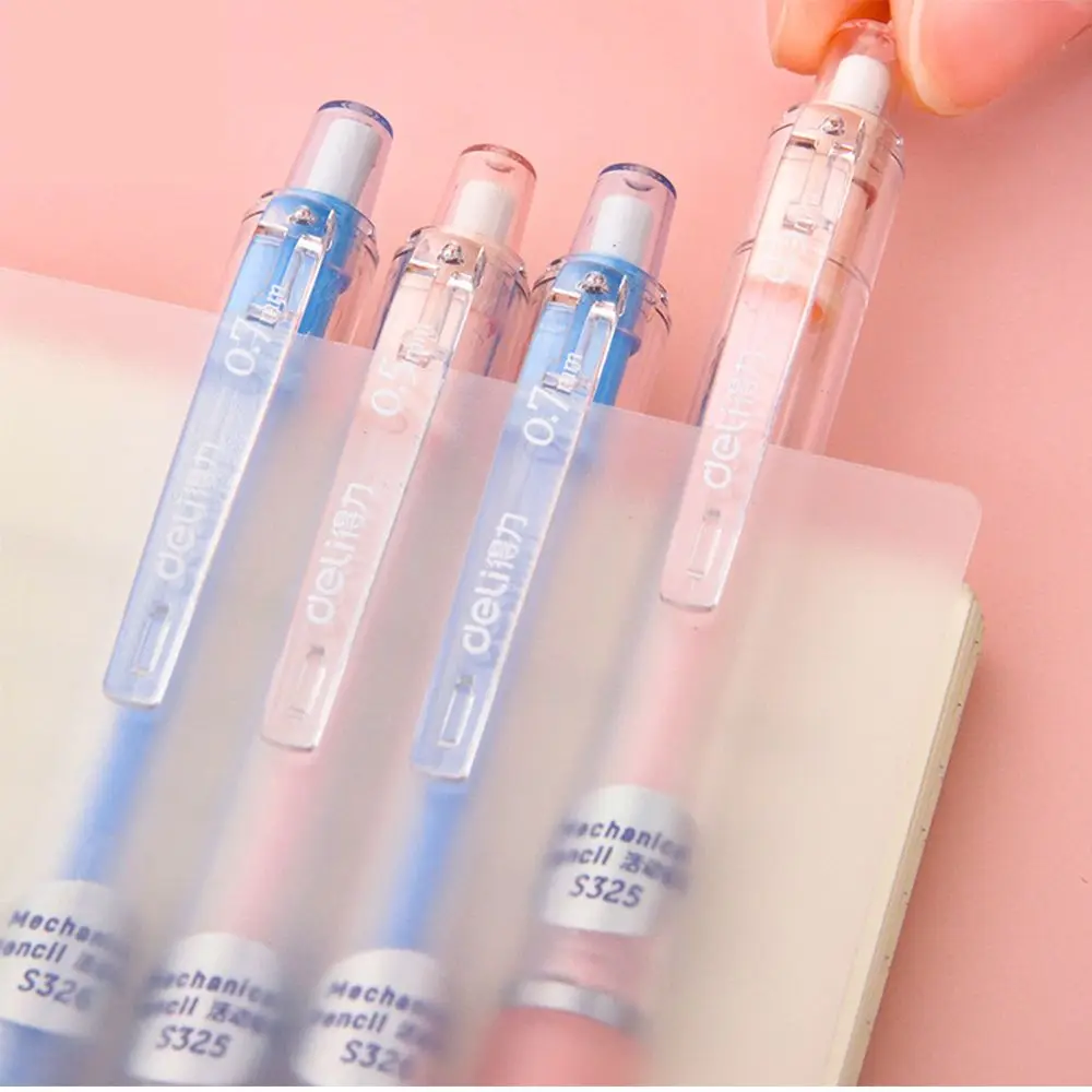 

Translucent Automatic Pencil Kids Gifts Office Supplies 0.5/0.7mm Pencil Stationery Automatic Pencil Mechanical Pencils