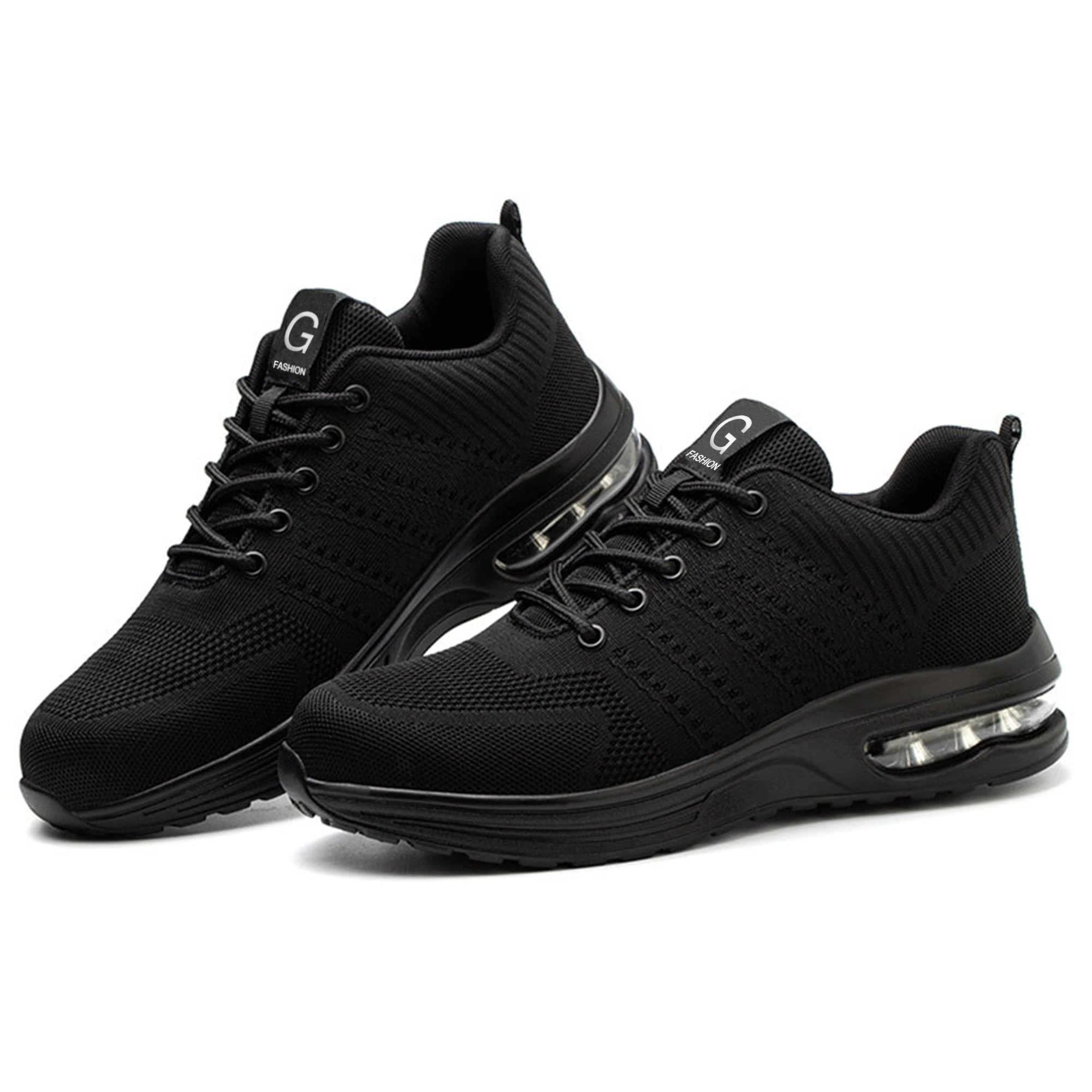 Stahl Kappe Schuhe Sicherheit Schutz Schuhe Air Kissen Arbeit Sicherheits Schuhe Männer Frauen Atmungsaktive Arbeit Sneaker Anti Smash Anti-punktion – Detail 7