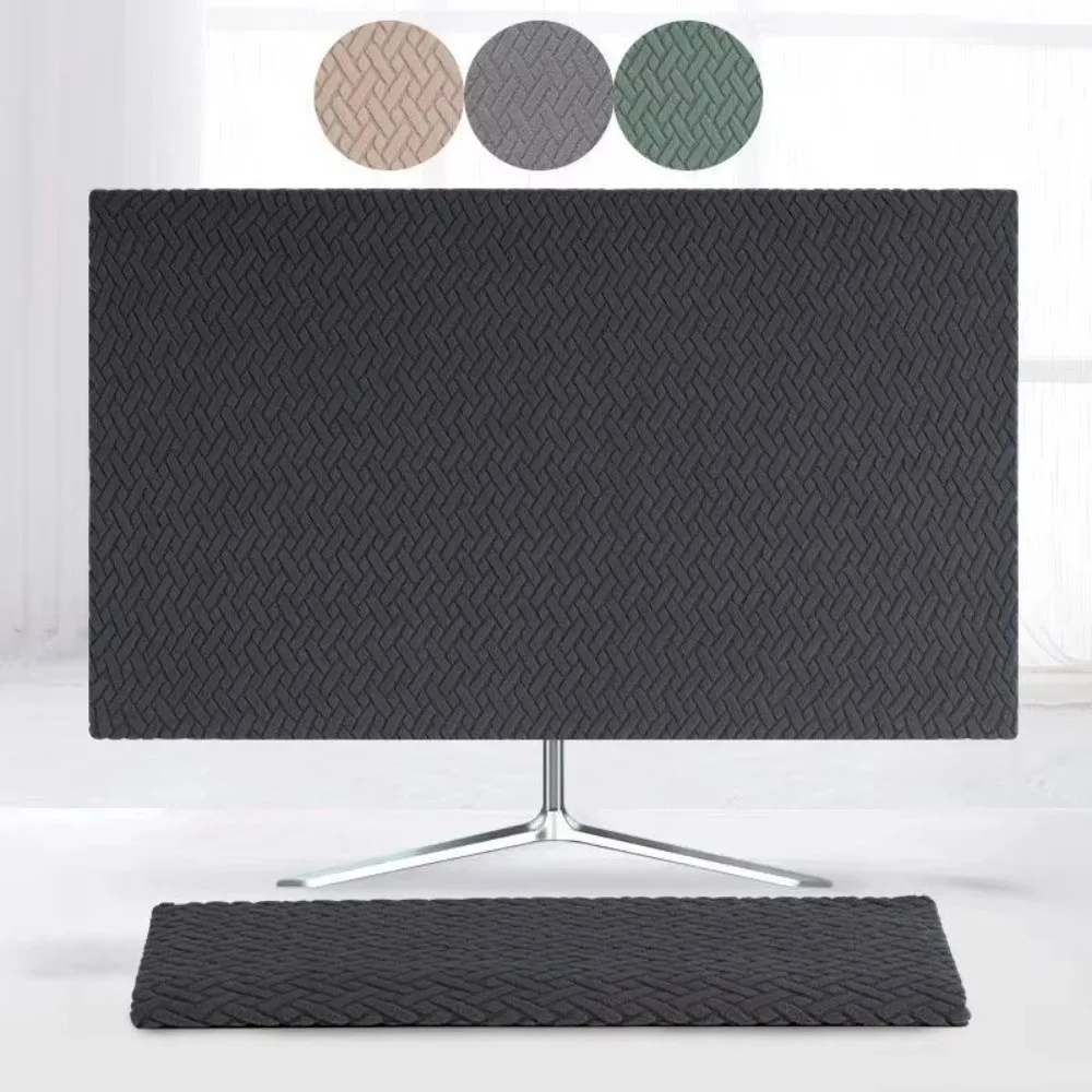27-30inches Dustproof Cover Elastic Thickened Protective Cover Full Coverage Keyboard Cover Computer Dust Cover