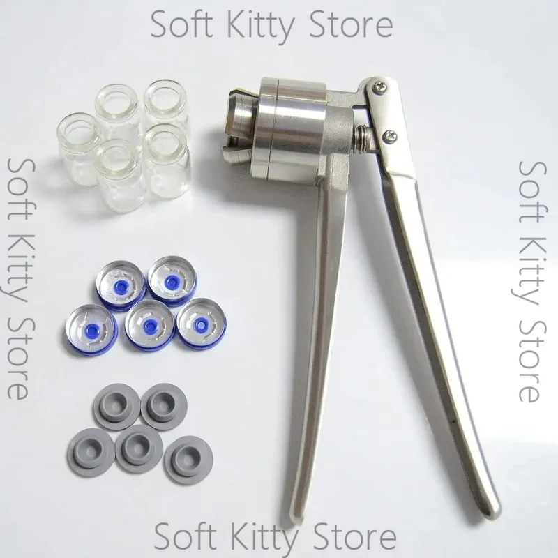 Handheld Plastic Bottle Vacillin Bottle Capper Manual Stainless Steel 13-tooth 20-tooth Vaccine Bottle Infusion