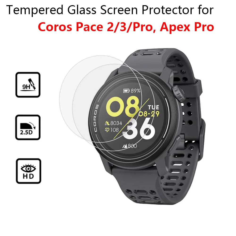 2 قطعة حامي الشاشة ل كوروس بيس 3 2 برو الرياضة ساعة Apex Pro 2Pro 42 مللي متر 46 مللي متر الزجاج المقسى 9H صلابة HD طبقة رقيقة واقية #1