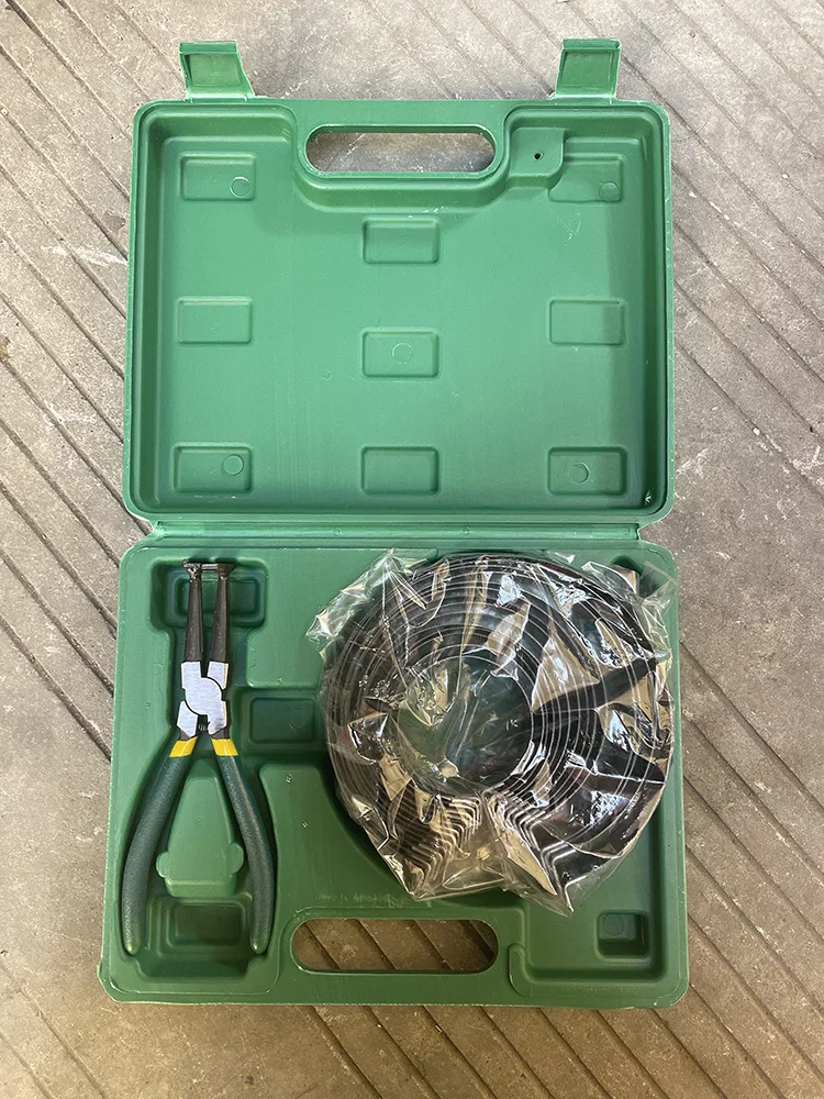 피스톤 링 압축기 자동차 엔진 피스톤 설치 도구 스테인레스 스틸 클램프 압축기 엔진 장비