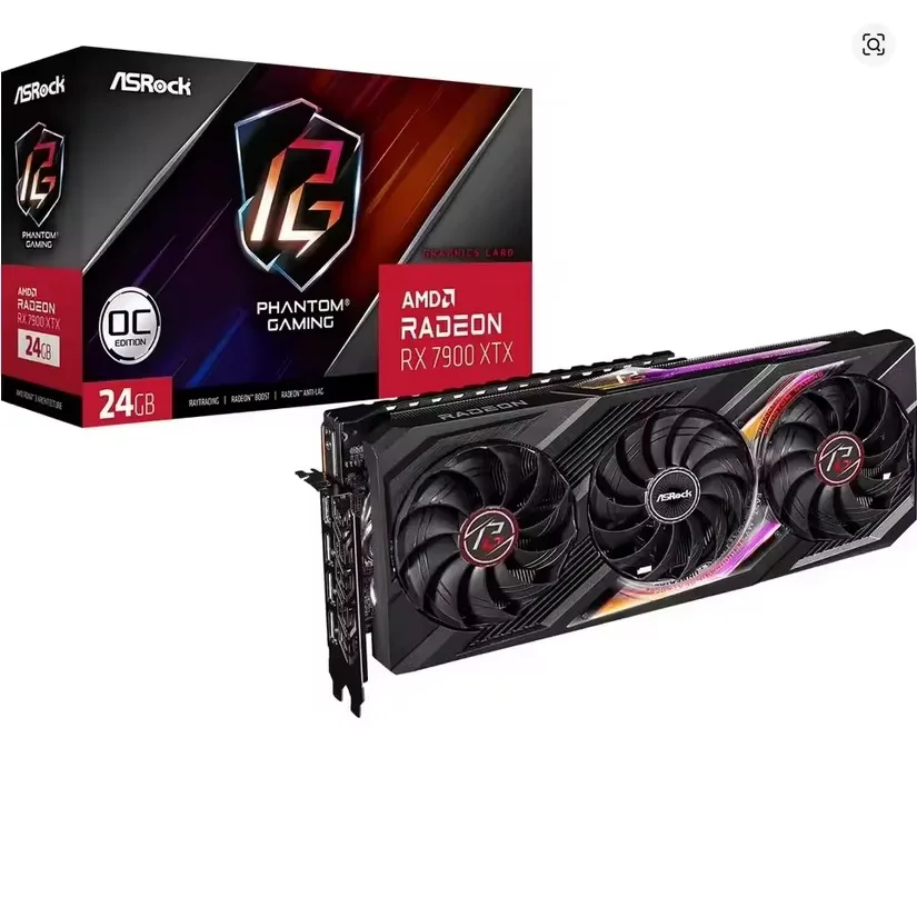 

Высококачественная видеокарта Radeon Rx 6900 Xt Phantom Gaming D — 16 ГБ GDDR6