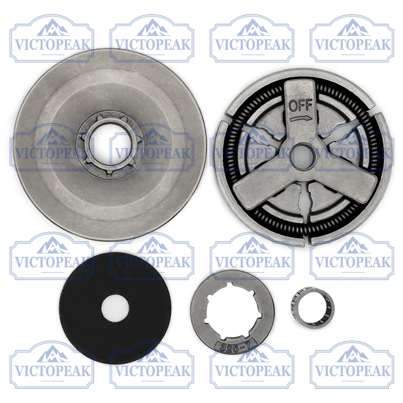 أجزاء المنشار 5200 5800 القابض ومجموعة ضرس سلسلة 325-7 #6