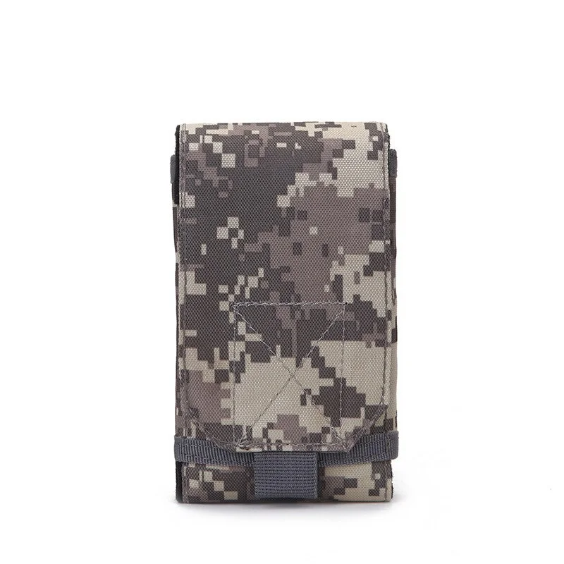 1Pc Outdoor Camouflage Bag Tactical Army Phone Holder Sport Waist Belt Case Waterproof Nylon EDC Sport Hunting Camo Bags image 6
