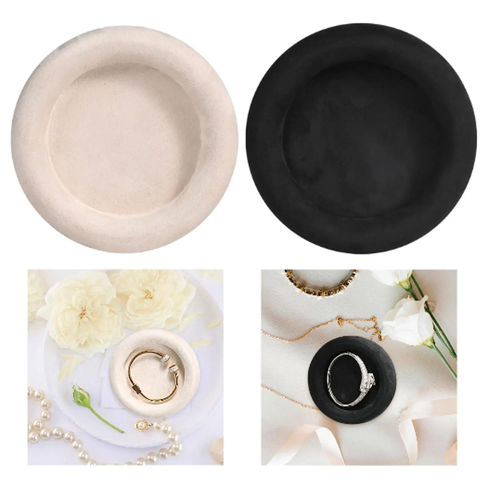 

Органайзер-поднос для украшений: бархатный, штабелируемый, многофункциональный, для браслетов, ожерелий, серег