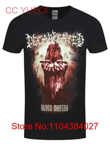 Decapitated T shirt Blood Mantra Men's Black long or short sleeves