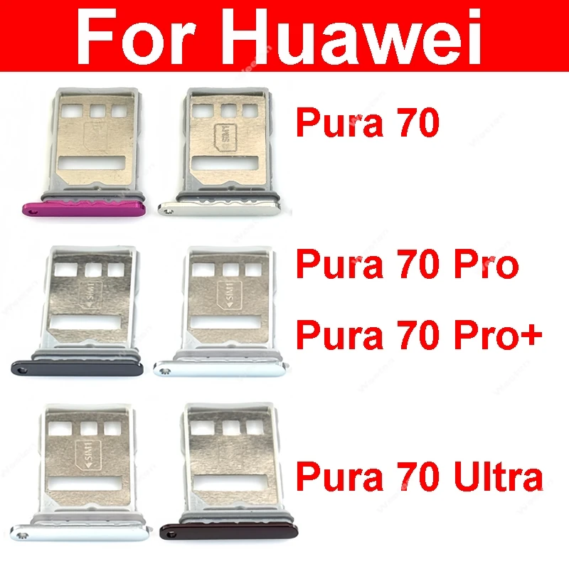 

Durable Anti-Loosening SIM Card Tray For Huawei Pura 70 70Pro Plus Ultra Mobile Phones High-Quality Replacement Accessory