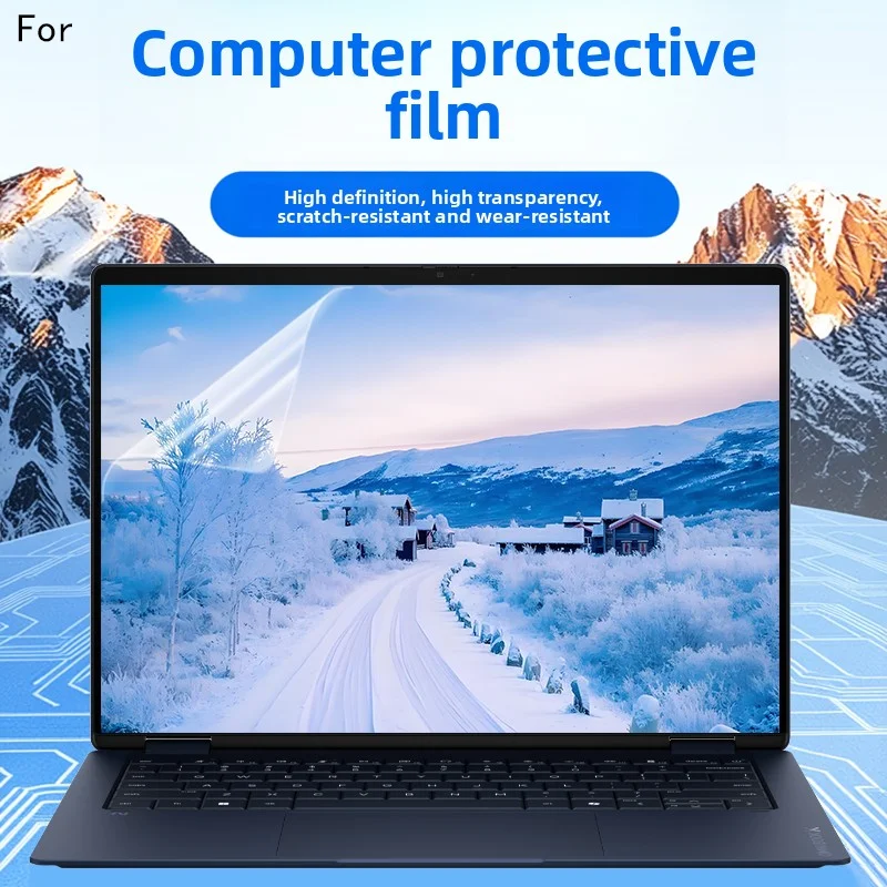 Anti-reflective and anti-blue protective film for 14 inch HP Omnibook x flip 2-in-1ai14 computer screen film