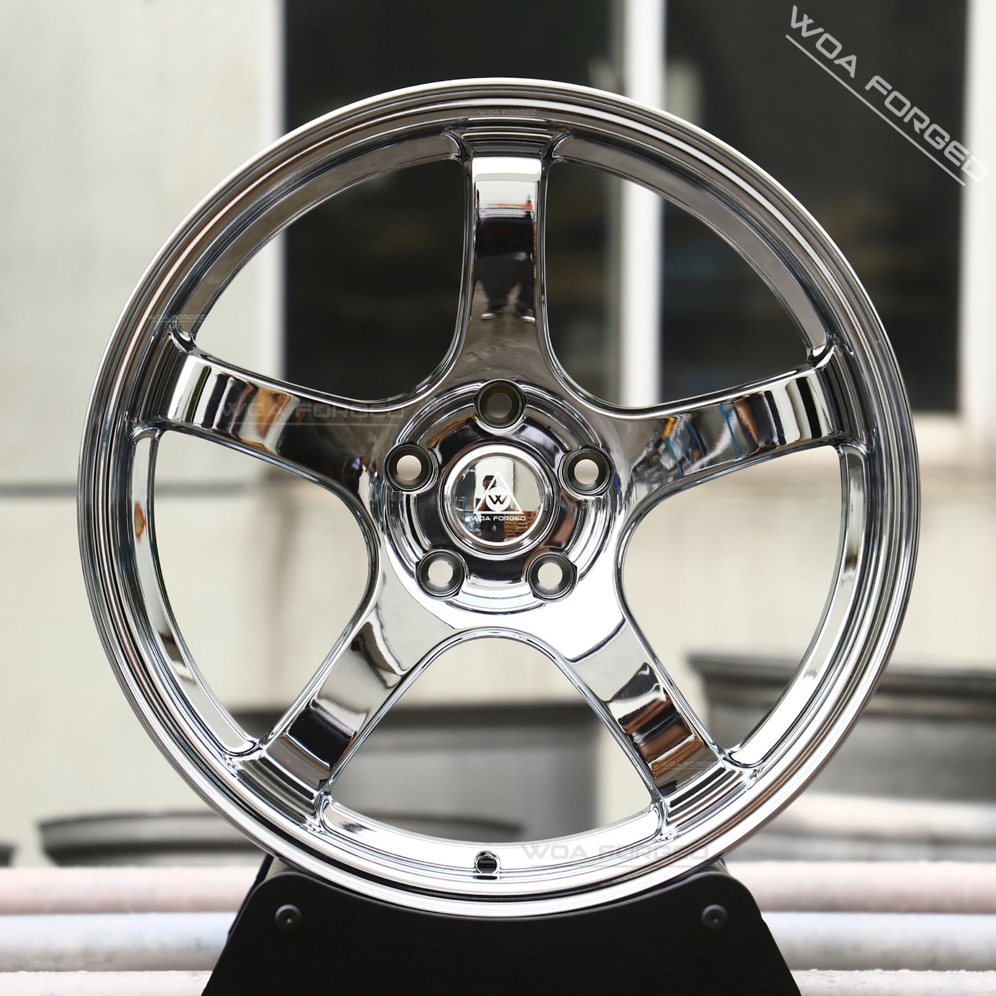 

For BMW F30 F10 Series 17-22 Inch Deep Dish Wheels Forged Alloy Rims Triple Chrome Plating Lightweight GT 35mm Aluminum Alloy