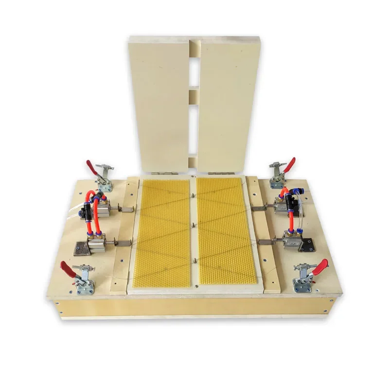 

W Shape Fully Automatic Electric Wire embedder for Heating the Wax Wire on the Beeswax foundation Sheet