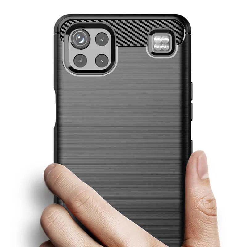 Soft Cover for LG K92 Anti-knock Carbon Fiber Silicone Case for lg k92 5g Matte Back Phone Cases Coque Fundas