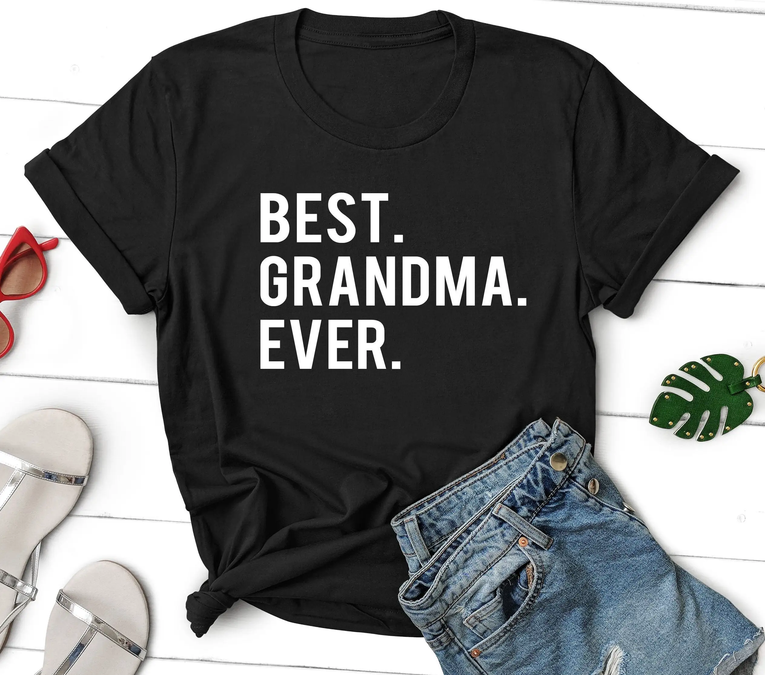 

Футболка «Бабушка» Симпатичная рождественская бабушка ко Дню матери для Нины