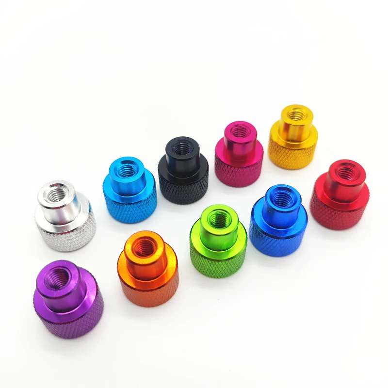2-5Pcs M3 M4 M5 M6 M8 Aluminum Alloy Tighten Handnut Blind Hole Hand Nut Knurle…