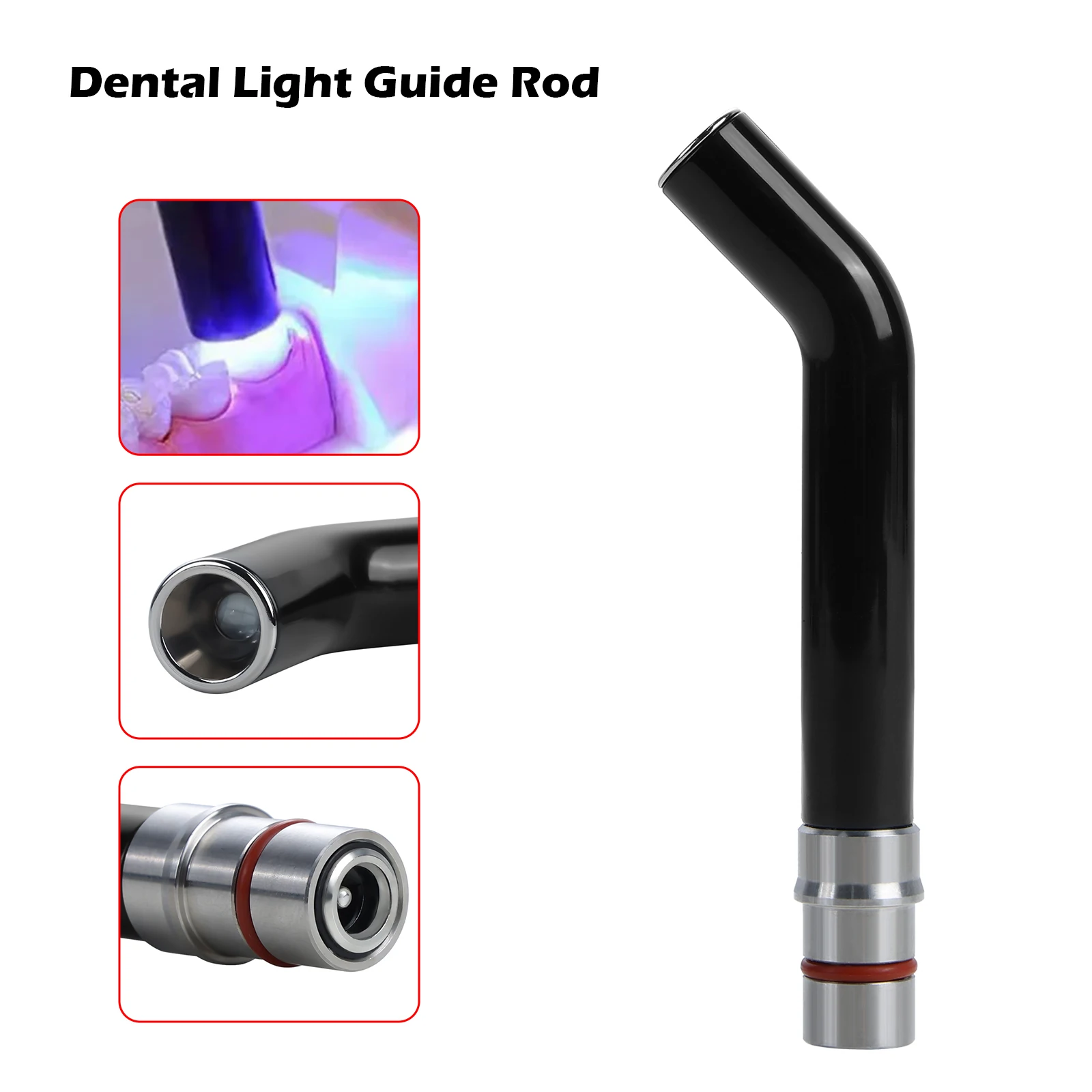 

Universal Dental Optical Fiber Guide Head Rod Tips Glass For LED Lamp Curing Light Dental Accessories