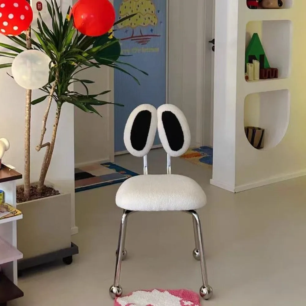 

Medieval crab chair rotatable stool bedroom desk backrest makeup chair study cute children's room cartoon chair