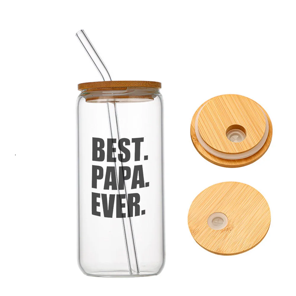 Best Papa Ever Glas… - image