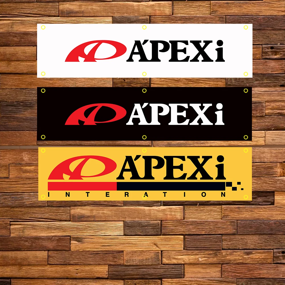 WinBanner 2x8 Fts Apexis Auto Parts Flag Polyester Printed Banner Garage or Outdoor For Decoration