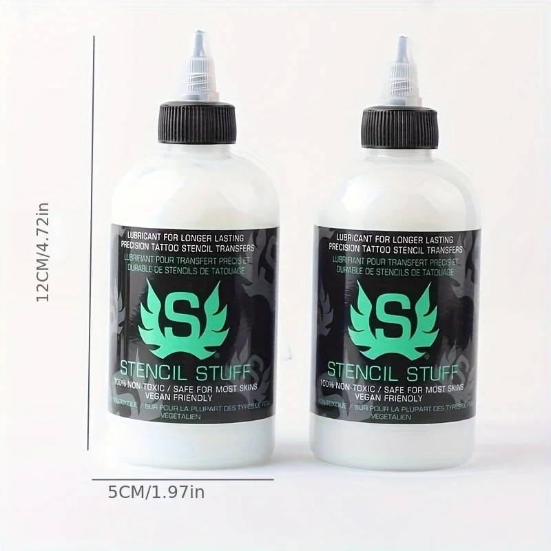 Creme Gel Tattoo Transfer, Solução para Pele, Estêncil Stuff, Conjunto de tinta, Acessórios para Arte Corporal, 250ml, 120ml, 30 ml