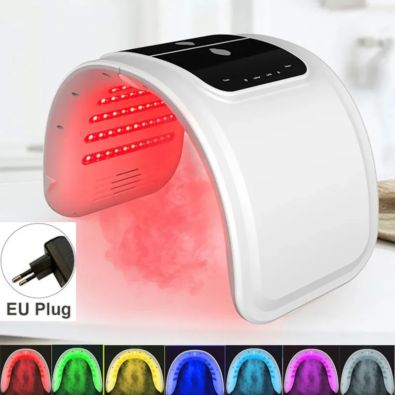 7-kleuren LED-gezichtsmasker PDT-apparatuur SPA Gezichtssprayapparaat Huidverjonging Licht Gezichtslichaam Schoonheidsmachines voor huidverzorging