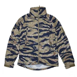 New PCU L5 Green Tabby / Blue and Gold Tabby Tactical Hunting Coat 160D Nylon Soft Shell Fabric TMC3229